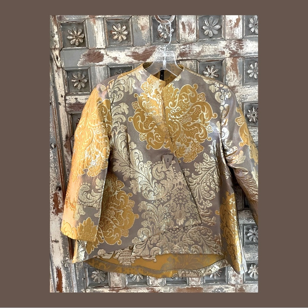 Stunning Asian inspired asymmetrical jacket